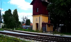 Drážní věžový vodojem