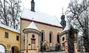 kostel svaté Kateřiny v Jindřichově Hradci