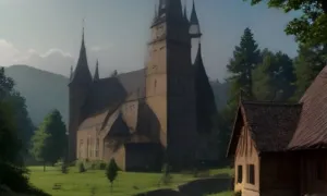 Příběh: Kostel svatého Jana Křtitele (Český Jiřetín)