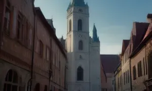 Příběh: Kostel Nanebevzetí Panny Marie (Okna)