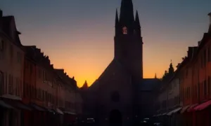Příběh: kostel svatého Vavřince (Komín)