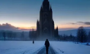 Příběh: Kostel svatého Václava (Hora Svatého Václava)