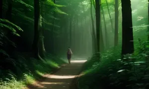 Příběh: park Edmunda Teyrovského