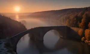 Příběh: kamenný mostek přes Výmolu
