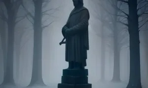Příběh: Bavůrkův smírčí kříž