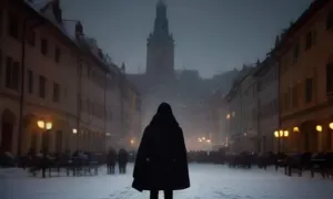 Příběh: Mariánský sloup (Český Krumlov)