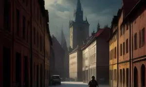 Pověst: Chomutovská radnice