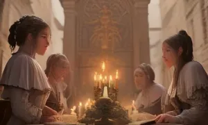 Příběh: Dívčí lyceum spolku Ludmila
