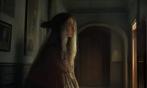 Příběh: Sloup se sochou Panny Marie