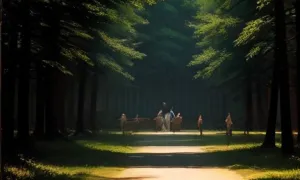 Příběh: zámecký park Průhonice
