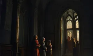 Příběh: Kostel Nejsvětější Trojice (Andělská Hora)