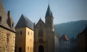 Příběh: Kostel svatého Šimona a Judy (Lenešice)