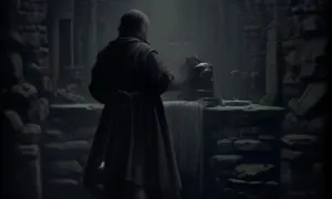 Příběh: kaple Navštívení Panny Marie (Hoření Starý Dub)