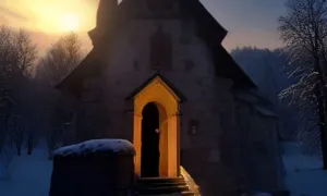Příběh: kostel Nanebevzetí Panny Marie (Dubné)