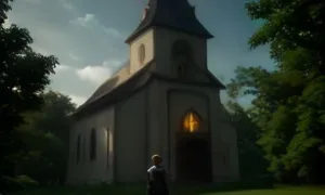 Příběh: kostel Navštívení Panny Marie (Červený Potok)