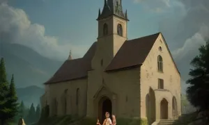 Příběh: kostel svatého Martina (Bernartice)