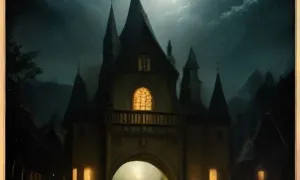 Pověst: Brána svatého Jana na zábradlí