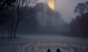 Pověst: Kostel Narození Panny Marie (Drysice)