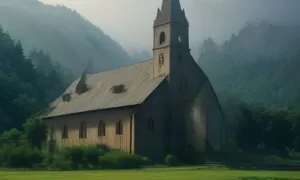 Pověst: Kostel Nejsvětější Trojice (Mysločovice)