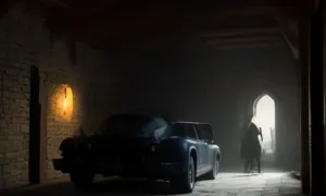 Příběh: Novákovy garáže