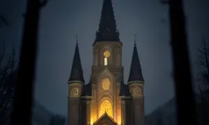 Pověst: Kostel Všech svatých (Nové Město nad Metují)