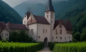 Pověst: Kostel Zvěstování Panny Marie (Klášterec)