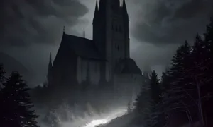 Pověst: Kostel svaté Barbory (Dubice)