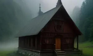 Pověst: Kostel svaté Kunhuty (Kostelec)