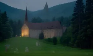 Pověst: Kostel svatého Jana Křtitele (Horní Údolí)