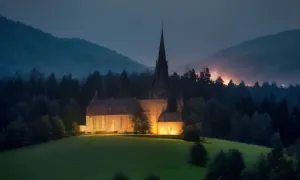 Pověst: Kostel svatého Jiří (Hradsko)