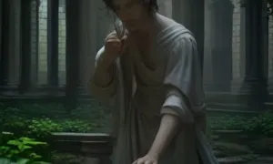 Příběh: socha svaté Aji