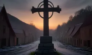 Pověst: Kostel svatého Michaela archanděla (Dolní Poustevna)