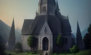 Pověst: Kostel svatého Mikuláše v Lounkách