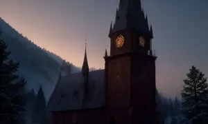Pověst: Kostel svatého Vavřince (Tatobity)