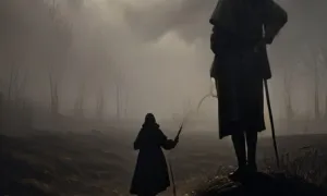 Pověst: Kostel svatého Václava (Velká Polom)