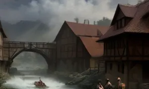 Příběh: Posádkový pšeničný vodní mlýn