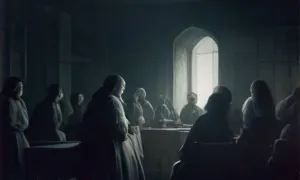 Pověst: Evangelický kostel v Komorní Lhotce