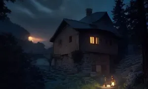 Příběh: Skalní vodní mlýn