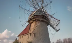 Příběh: větrný mlýn v Janově