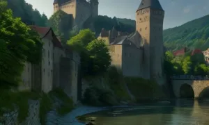 Příběh: Císařský náhon s mostem