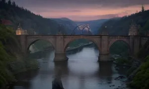Příběh: železniční most u Bavorovic