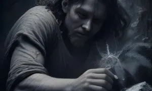 Příběh: Krucifix na skále