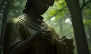 Příběh: Sousoší svatého Jana Nepomuckého (Vinoř)