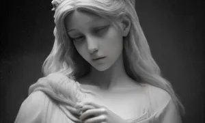 Příběh: Socha Knířovské madony