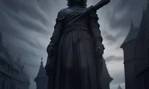 Příběh: Sloup se sochou Panny Marie (Nové Město nad Metují)