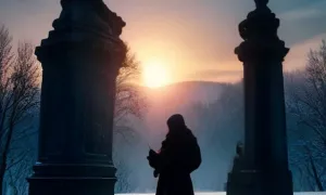 Příběh: Sloup s krucifixem
