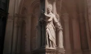 Příběh: sloup se sochou Panny Marie (Mladá Boleslav)