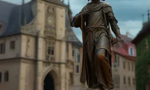 Příběh: Sousoší Nejsvětější Trojice (Město Touškov)