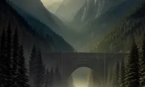 Příběh: železniční viadukt v Novině