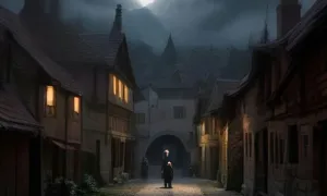 Příběh: Brána mezi domy čp. 6 a 8